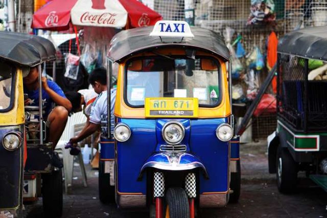 Tuktuks Bangkok Thailand