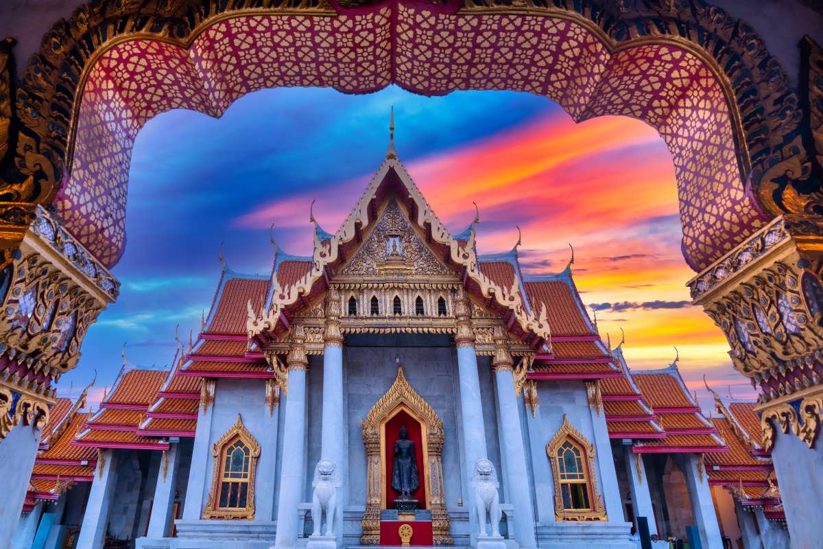 Floating Market and Grand Palace Bangkok Tour